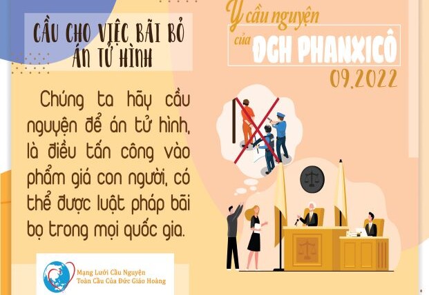 Ý cầu nguyện của Đức Thánh Cha trong tháng 9: Cầu nguyện cho việc bãi bỏ án tử hình